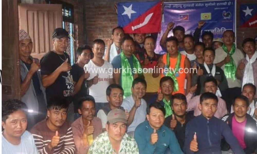 कार्यक्रमपश्चात् अतिथीहरुका साथ आयोजक टिमको सामुहिक तस्बिर